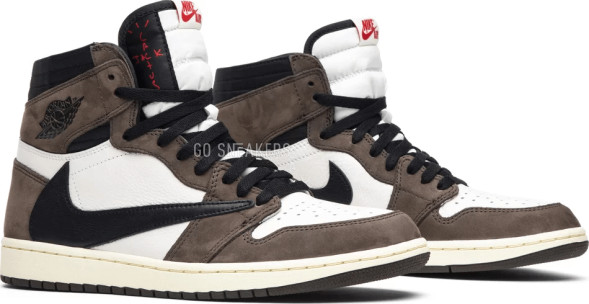Унисекс кроссовки Nike Travis Scott x Air Jordan 1 Retro High OG &amp;#039;Mocha&amp;#039;