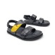 Унисекс сандалии Fendi Sandals Black/Yellow