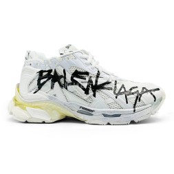 Balenciaga Runner Sneaker "Graffiti — White Black"