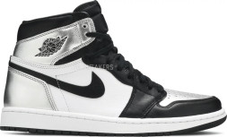 Женские кроссовки Nike Wmns Air Jordan 1 Retro High OG 'Silver Toe'