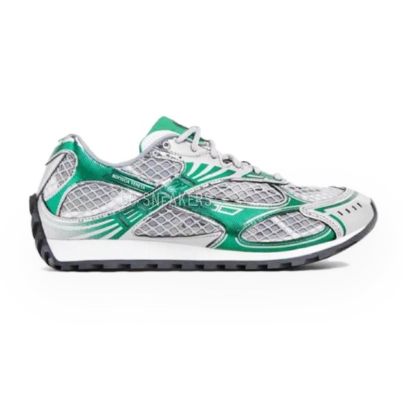 Унисекс кроссовки Bottega Veneta Orbit Sneaker Silver Parakeet