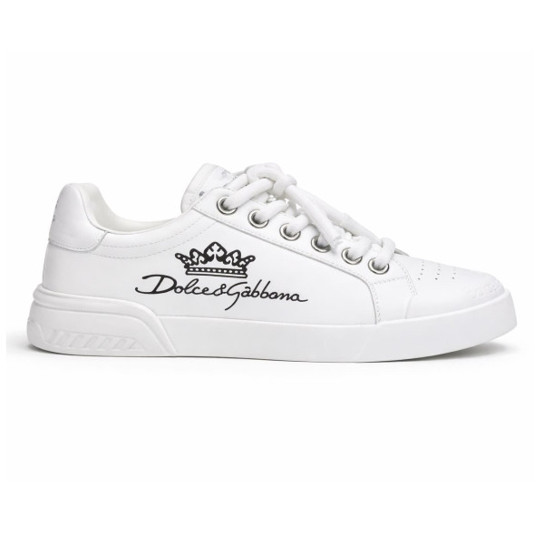 Унисекс кроссовки Dolce &amp; Gabbana Portofino Crown White
