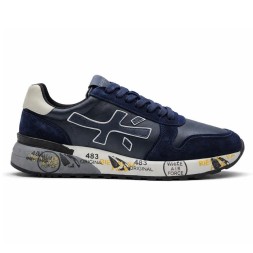 Premiata 483 Leather/Suede Navy