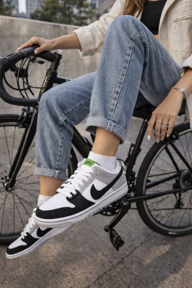 Унисекс кроссовки Nike Dunk Low SB Black/Grey