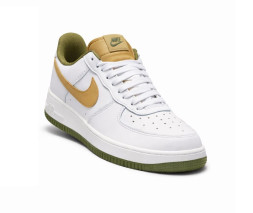 Nike Air Force 1 Low White/Brown Swoosh