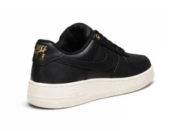 Nike Air Force 1 Low Black Black Swoosh