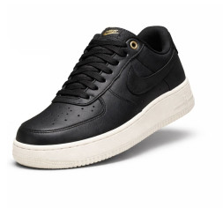 Nike Air Force 1 Low Black Black Swoosh