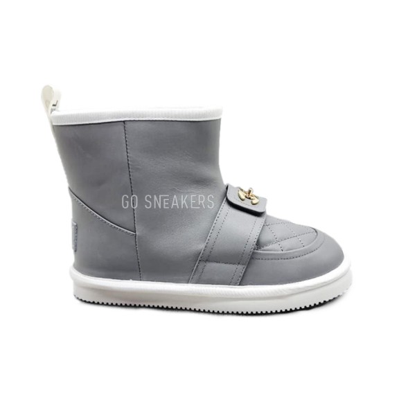 Женские зимние сапожки Chanel Winter Boots Grey
