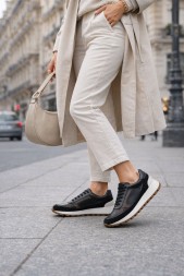 Brunello Cucinelli Sneakers Leather Black