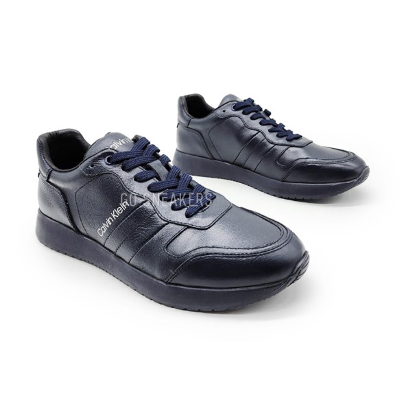 Унисекс кроссовки Calvin Klein Leather Black