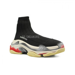 Balensiaga Speed Trainer Triple S B Black