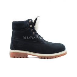 Мужские ботинки с мехом Timberland Navy