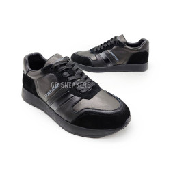 Calvin Klein Suede Leather Black