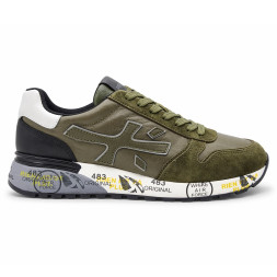 Premiata 483 Suede/Leather Khaki 