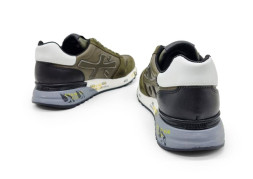 Premiata 483 Suede/Leather Khaki 