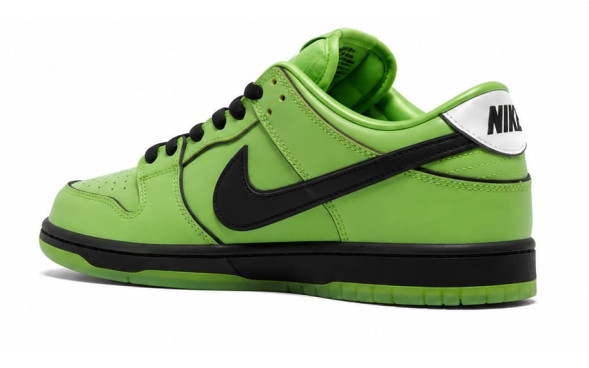 Унисекс кроссовки The Powerpuff Girls x Dunk Low Pro SB Buttercup