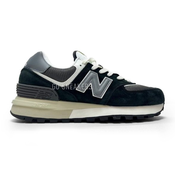 Мужские кроссовки New Balance 574 Legacy Suede Black