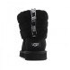 Женские мини угги Fluff Mini Quilted Logo Boot Black