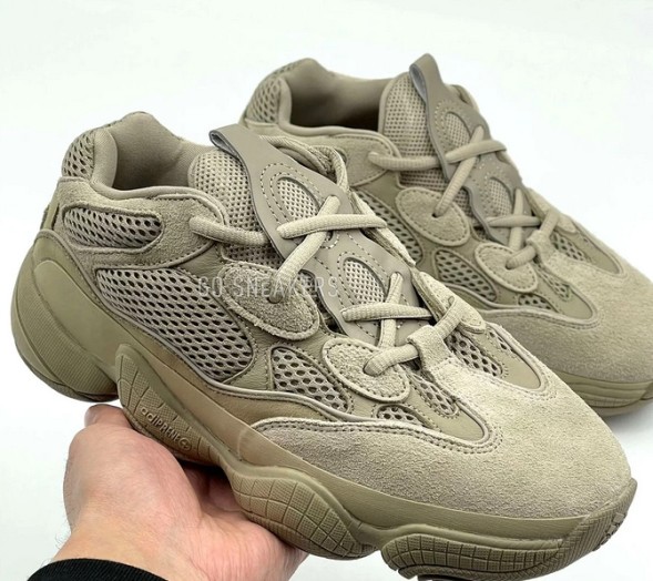 Унисекс кроссовки Adidas Yeezy 500 Taupe Light