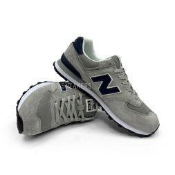New Balance 574 Man Suede Grey