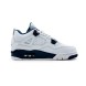 Унисекс кроссовки Nike Air Jordan 4 Retro White/Black