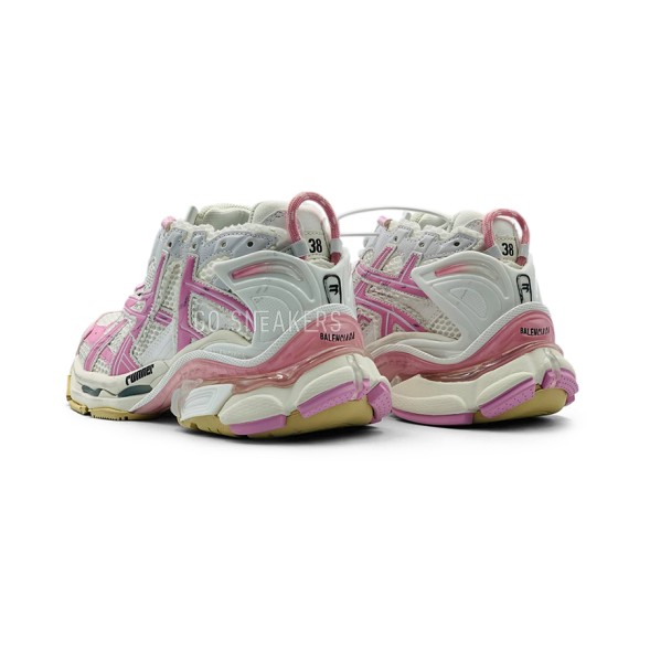 Женские кроссовки Balenciaga Runner White/Pink
