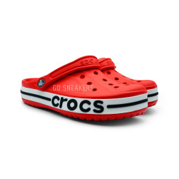 Crocs Bayaband Clogs Red/Black
