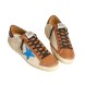 Унисекс кеды Golden Goose Superstar LTD Light Blue Star and Crocodile Heel Tab