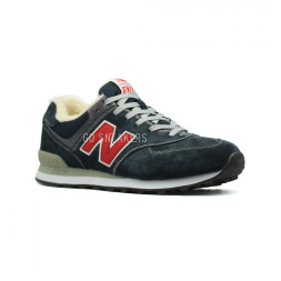 New Balance Мужские 574 Navy-Red