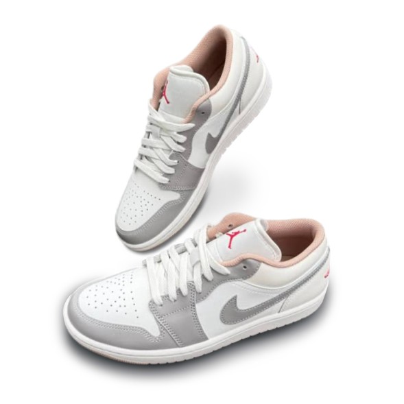 Мужские кроссовки Nike Air Jordan 1 Low Red College Grey