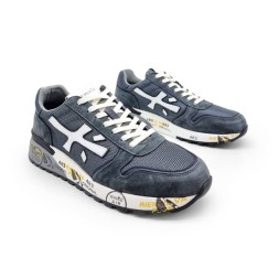 Premiata 483 Textile/Suede Grey