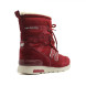 Женские зимние дутики New Balance Bordeaux