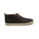 Мужские ботинки Loro Piana Freetime Lace Up Sneakers Chocolate Suede
