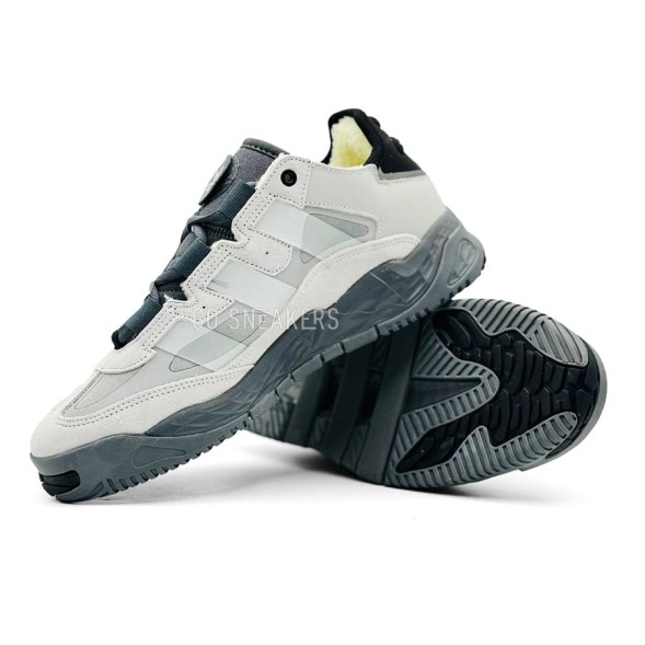 Мужские зимние кроссовки Adidas Niteball Winter White Man