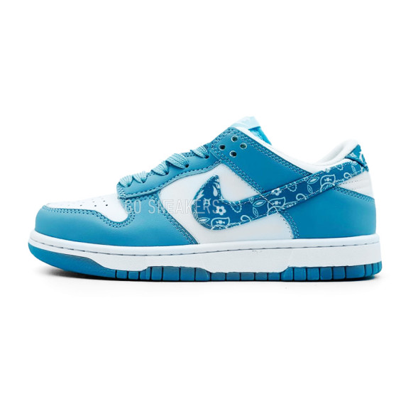 Унисекс кроссовки Nike Dunk Low Blue Paisley
