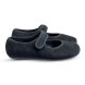 Женские балетки The Row Ballet Suede Black