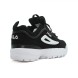 Женские кроссовки FILA Disruptor 2 Black-White 2.0 