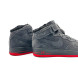 Унисекс зимние кроссовки Nike Air Force 1 ’07 LV8 Mid Utility Grey Suede