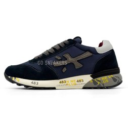 Premiata 483 Suede Navy/Black