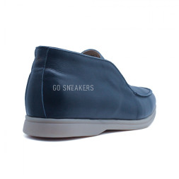 Loro Piana Open Walk Argo Blue Melange Leather