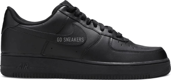 Унисекс кроссовки Nike Air Force 1 &amp;#039;07 &amp;#039;Triple Black&amp;#039;