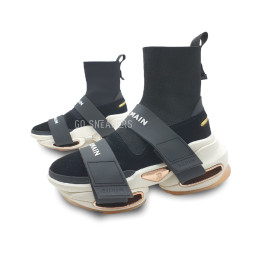 Balmain B-Bold Strap High Black/White