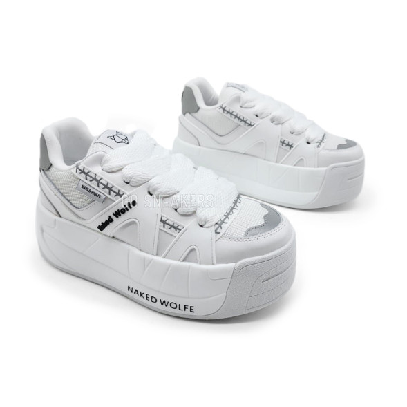 Унисекс кроссовки Naked Wolfe Slide White