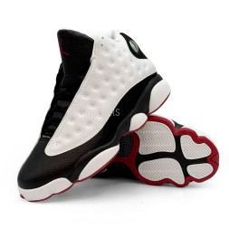 Nike Air Jordan 13 Retro TD Playoff Leather White/Black