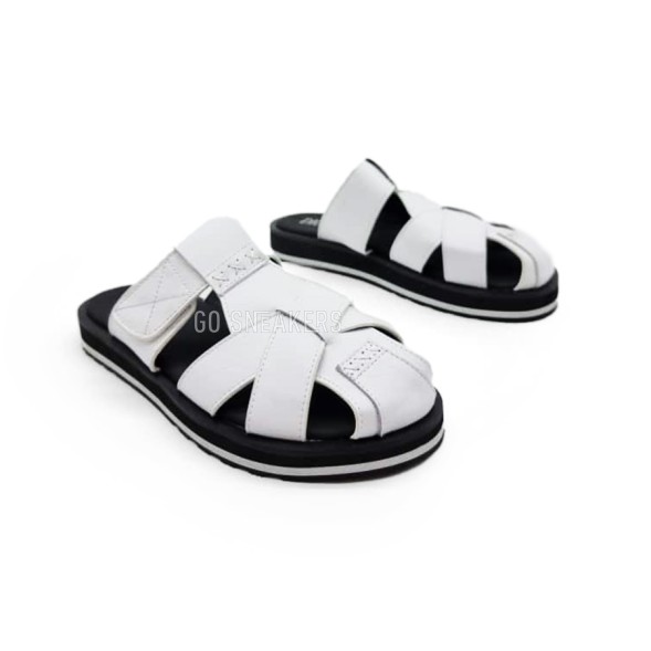 Мужские сандалии Dior Flip-flop Leather White