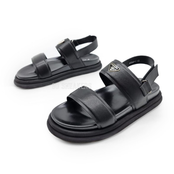 Мужские сандалии Prada Sandals Black