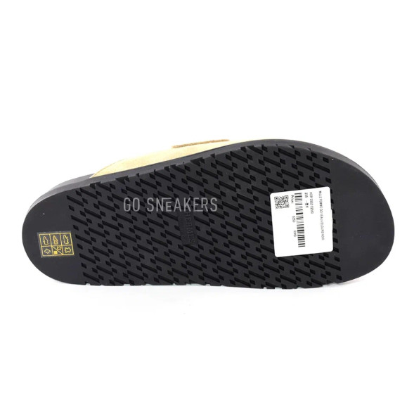 Женские тапочки Hermes Slippers Beige