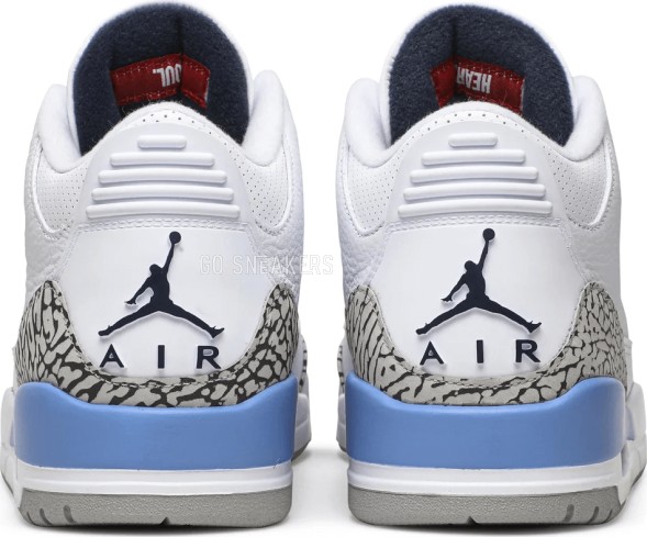 Унисекс кроссовки Nike Air Jordan 3 Retro &amp;#039;UNC&amp;#039;