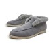Унисекс ботинки Brunello Cucinelli Suede Grey