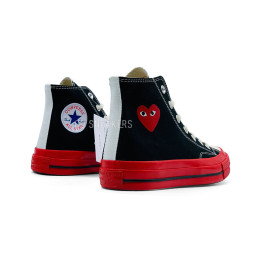 Converse X Comme Des Garcons Play Black